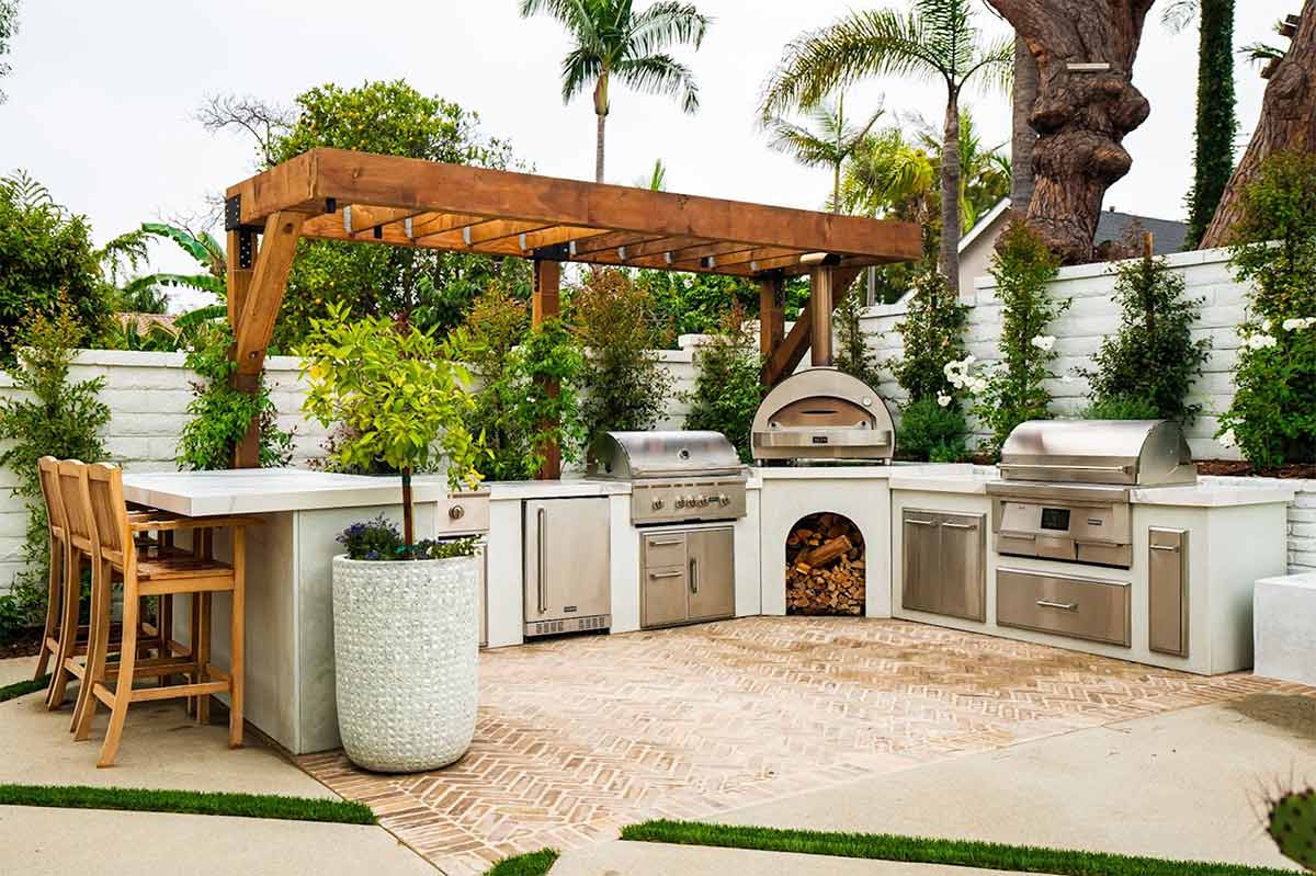 Outdoor Kitchens — real A.R. Curb Appeal project in Maryland